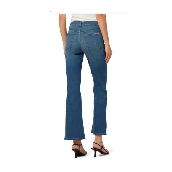 Hudson Jeans Womens Mid Rise Med Wash Natalie Wide Leg Bootcut Jeans Sz 30 New - Picture 3 of 14